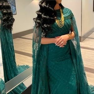 Green Formal Evening Dress